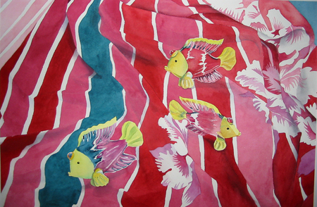 Kimono and Fish